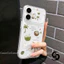 Ốp Lưng Cho IPhone 17 15 16 13 12 11 14 Pro Max 16 15 Plus 17Air Vỏ bọc mờ siêu mỏng hình cây dừa mùa hè