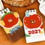 Lịch để bàn TUYỆT VỜI 2027, Lịch đứng hình dạng cuộn dây, Lịch ghi nhớ Mini bền bỉ Đồ dùng học tập
