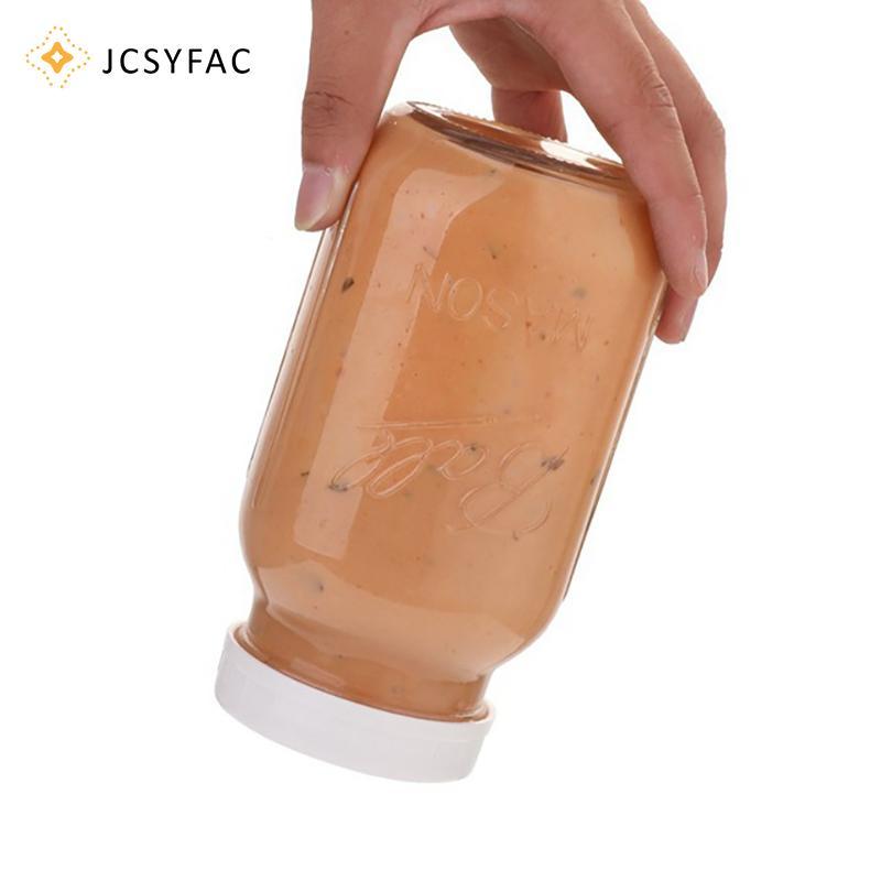 JCSYFAC 10pc Trắng Mason Đóng Hộp Bình Uống Nắp 70mm / 86mm Đường Kính Bên Trong Vỏ Nhựa Không Lót Nắp Gân Nắp Bảo Quản Thay Thế Mới