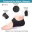 < WHPHous-t > Miếng đệm hỗ trợ chân Plantar Fasciitis Gel Silicone hình chữ U Heel Spur Đệm giảm đau để chạy bộ đường dài Du lịch đẹp