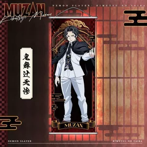 Demon Slayer Demon Series Tranh Chết Đen Mou Yanyue Tongma Wu Miserable Yiwoza Anime Cuộn Tranh 6.16