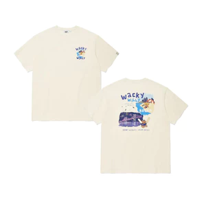 Áo thun ngắn tay Wacky willy in mặt sau 100% Cotton cao cấp Áo sơ mi thông thường 0617