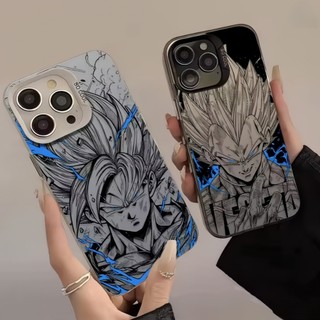 Ốp Điện Thoại Anime Dragon Ball Cho Xiaomi Redmi Note 15 14 13 Pro Plus Note 11 11S Note15 Laser Cứng IMD Vỏ Chống Va Đập Chống Sốc Dễ Thương Chống Rơi Vỏ Mạ Điện