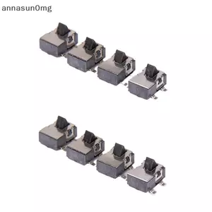 AA 10 Chiếc 4 Pin Mini Trượt Reset Micro Chuyển Đổi Công Tắc Thu Nhỏ Máy Tạo Độ Ẩm Phát Hiện Công Tắc Bốn Chân Miếng Lót Công Tắc Trang Trí Nhà VN