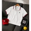 Áo croptop Pompeche- chất cotton thông hơi QCtập pickleball, tennis, gofl...