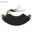 Belleshopp Bộ Điều Chỉnh Điện Áp Tự Động AVR Cho Máy Phát Điện Chạy Xăng 2 Pha 6 Dây 6.5KW 7KW 8.5KW Nhôm Đa Năng Hình Vòng Cung Với Nhựa Kín Chống Rung Xăng