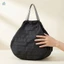 Túi mua sắm có thể gập lại Eco Nylon Accordion Pleat Design Nhẹ chống thấm nước Tạp hóa du lịch Tote