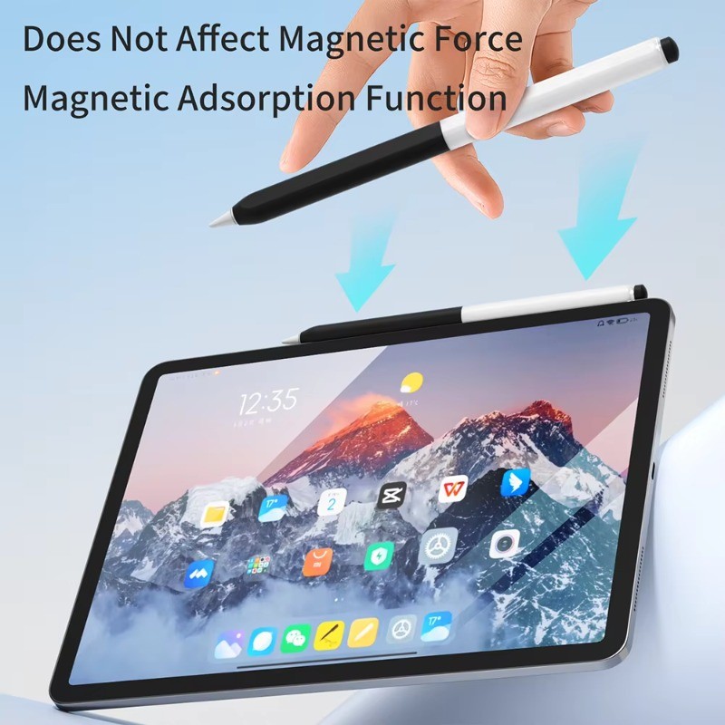 Vỏ silicon mềm cho bút cảm ứng Xiaomi Redmi, chống sốc, chống trơn trượt, nhiều màu sắc