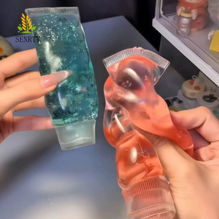 Sữa rửa mặt SENRTY Fidget, Đồ chơi Squishy kem đánh răng không mùi có thể định hình, Đồ chơi mực co giãn mềm cảm giác cho trẻ em và người lớn