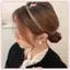 JRP Mới Mỏng s Nữ Nhiều Lớp Hợp Kim Tóc Vòng Đôi Rễ Kim Loại Tóc Phụ Kiện Tóc Mịn Đầu Vòng JRP
