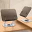 Apill Giá đỡ sách DIYdeg dành cho giá đỡ đọc sách Có thể điều chỉnh với đế xoay 360 độ và kẹp đàn hồi Sách dạy nấu ăn Công thức nấu ăn có thể gập lại Sách nấu ăn Tạp chí Máy tính bảng Máy tính xách tay (Màu đen)