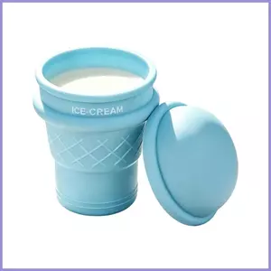 Cốc Có Thể Gập Lại Hình Kem Cốc Di Động Cốc Du Lịch Cho Gia Đình Nơi Làm Việc Trường Học Tập Gym Cắm Trại Bãi Biển Ngoài Trời mueadsyvn