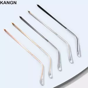 KANGN Kính Cánh Tay, Dụng Cụ Sửa Chữa Kim Loại Chân Thay Thế, Đa Năng Chống Trơn Trượt Trong Suốt Chân Kính Mát Khung Kính Mát