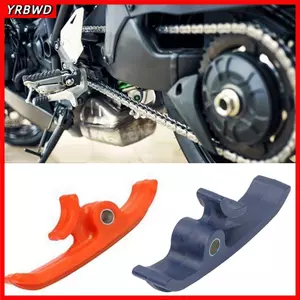 Thanh trượt xích xe máy YRBWD, Hướng dẫn trượt phuộc phẳng tân trang 11 * 3,5 * 2cm, Phụ kiện sửa đổi bền bỉ Motorcross Moped PU Chain Slider Guide cho KTM / SXF Universal