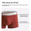 Quần short Boxer nam thanh niên phong cách Đông Nam Á dáng rộng đơn giản.