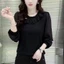 Áo thun ren dài tay thời trang mới mùa xuân dành cho nữ Top Mom