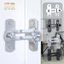 Góc Phải Khóa Cửa Barn 90 Độ Chống Trộm Cửa Chốt Cửa Trượt Thép Không Gỉ Khóa Cửa Thú Cưng Lồng Khóa Chốt Khóa Mini
