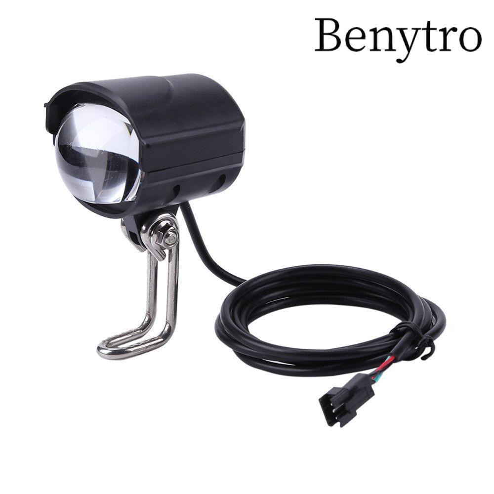 Đèn xe đạp điện BENYTRO có đèn tay lái LED còi
