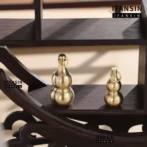 IFANSIN Đồng Bầu Vòng Cổ Trang Trí Hộp Đựng Thuốc Mặt Dây Chuyền Chai
