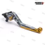 CHO XE HONDA WAVE110 WAVE125 Xe Máy Gấp Đòn Bẩy Phanh Có Thể Điều Chỉnh CNC Tay Cầm Phanh Đĩa Đơn Phụ Kiện