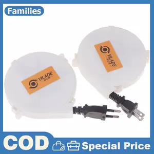 Cáp cuộn dây điện có thể thu vào tự động 220v Dây cắm trại Cuộn dây điện Cáp tay áo US EU Cắm cuộn cáp 1.6m