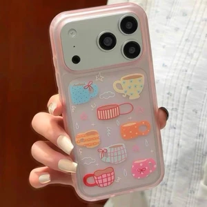Cup Ice Fog Frosted Phone Case cho iPhone 17 Pro Max 16 15 14 13 Vỏ bảo vệ chống sốc