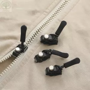 Đầu dây kéo AMLU, Bộ sửa chữa dây kéo khóa xấu thay thế DIY, 3 kích thước khác nhau Dụng cụ may kim loại Đầu dây kéo Vali