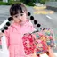 CATIYAHA 100 Bộ Băng Đô Trẻ Em, Băng Đô Quấn Tóc Co Giãn Cao Màu Đen MIni Dễ Thương, Giá Đỡ Đuôi Ngựa Thời Trang Không Gây Hại Ngón Tay Dây Buộc Tóc Cô Gái Phụ Kiện Tóc