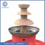 Đài phun nước Fondaue 3 tầng bằng thép không gỉ có khay phục vụ để tập hợp