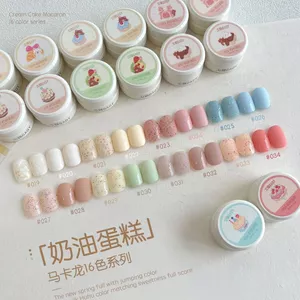 GAOY Goya Cub Có Thể Kem Bánh Macaron Sơn Móng Tay Keo Dopamine Xuân Hè 2026