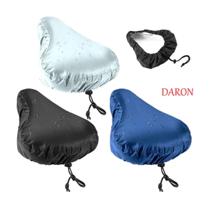 Vỏ che mưa ghế xe đạp DARON, Vỏ che mưa yên xe đạp chống bụi chống nước, liền mạch có dây rút Nhẹ có thể giặt được Bảo vệ đệm xe đạp mọi thời tiết