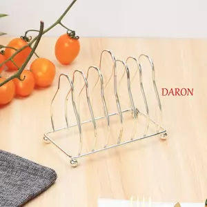 Giá đỡ đĩa bát đĩa DARON, Giá đựng đồ sắt nhà bếp không cần lắp đặt nhỏ, Giá đựng đồ bằng sắt di động Phong cách nghệ thuật bằng kim loại Bộ đồ ăn