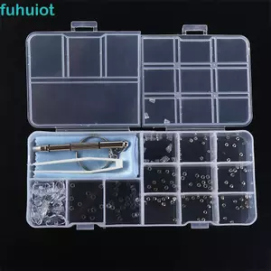 FUHUIOT Kính Chống Nắng Dụng Cụ Sửa Chữa Móc Tai Mini Kính Vít Thay Thế Kính Chống Nắng Hạt Đồng Hồ Vít Nhỏ Có Nhíp Kính Mắt Miếng Lót Mũi