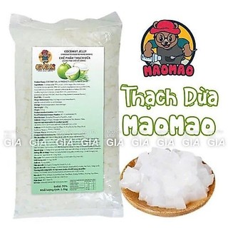 [Chính hãng] Thạch dừa giòn Gấu Maomao gói 1.5kg gấu Lermao