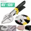 Kéo góc thợ điện Kéo thân cây đa năng 45 độ 90 độ Chế biến gỗ viền dải Bule Strip Đa chức năng [VN]