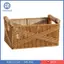 Giả Mây Giỏ Chứa Đồ Đa Năng Trang Trí Nhà Tay Cầm Bằng Gỗ Chắc Chắn Khung Sắt Chắc Chắn Nhà Tổ Chức Đồ Chơi