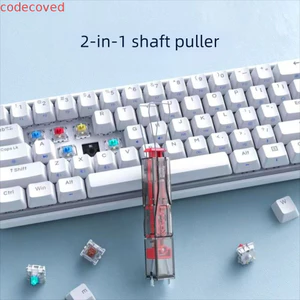 MCODECOVED Phím Mũ Kéo, Dụng Cụ Kéo Công Tắc Bàn Phím Trong Suốt 2 Trong 1, Dụng Cụ Làm Sạch Bàn Phím DIY Di Động Trọng Lượng Nhẹ Bàn Phím Cơ Keycap Extractor Bàn Phím RGB