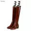 Luckyew 1 Chiếc Giày Đế Đứng Có Tay Cầm Nữ Boot Giày Cây Cáng Dài Shaper TQ