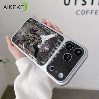 Ốp Điện Thoại Gothic Demon Church Cho Redmi Note 15 14 13 12 12S Turbo 11 SE 11S 11T 10 9 Pro Max Lite 10S 9S 8 Pro Plus 5G 4G Vỏ Da PU Vỏ Mềm Hình Trái Tim Hoa Mát
