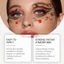 Nhãn dán hình xăm mắt tạm thời - Phụ kiện trang điểm cho bữa tiệc Halloween