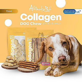 Snack cho chó Gặm sạch răng Collagen Altimate gói 90gr