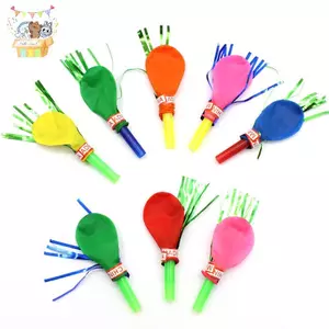 50 Chiếc Nhiều Màu Sắc Thổi Còi Rồng Thổi Bóng Cho Trẻ Em Tiệc Sinh Nhật Ủng Hộ Trang Trí Đồ Chơi Trẻ Em ELWW