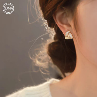 Bộ Bông Tai Ngọc Trai Mặt Cười Kim Cương Giả Mặt Trăng Kim Cương Giả Phụ Kiện Hàng Ngày Ngọt Ngào Cho Nữ