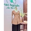 B.A212 - Áo Bà Ba DoLLy ChấM Bi LụA BảO AnH Cổ TiM Dây KéO Nút Nụ ( QUẦN LỤA )