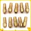 10 chiếc mũi khoan đồng thau chu collet bit 0,5-3,2mm 4,8mm cho dụng cụ quay