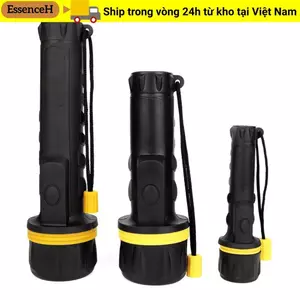 ESSENCEH Cắm Trại Tay Đèn Chống Sốc Tough 3LED / 7LED / 1W Đèn Pin Cao Su Toch