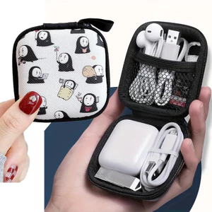 Ví đựng tiền xu Totoro dễ thương, PU có dây kéo Túi đeo lưng Mini, Thời trang treo chìa khóa di động Mặt dây chuyền nữ Cô gái