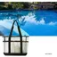Túi Tote đi biển OLVIDO, Túi đựng bãi biển PVC dung tích lớn, Dây đeo vai thời trang nhiều lớp Túi đeo vai chống nước mở hàng đầu Đồ vệ sinh hàng ngày