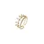 Nhẫn Ngọc Trai Đôi Nữ Thanh Lịch Micro-Ind Zircon Mở Nhẫn ins Niche Văn Học Cung Điện Chỉ Số Nhẫn 2026-6-26