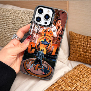 Ốp Lưng iPhone Cristiano Ronaldo No.7 Cho iPhone 17 7 8 xs xr 11 12 13 14 15 16 Pro Max Plus CR7 Ốp lưng TPU mềm